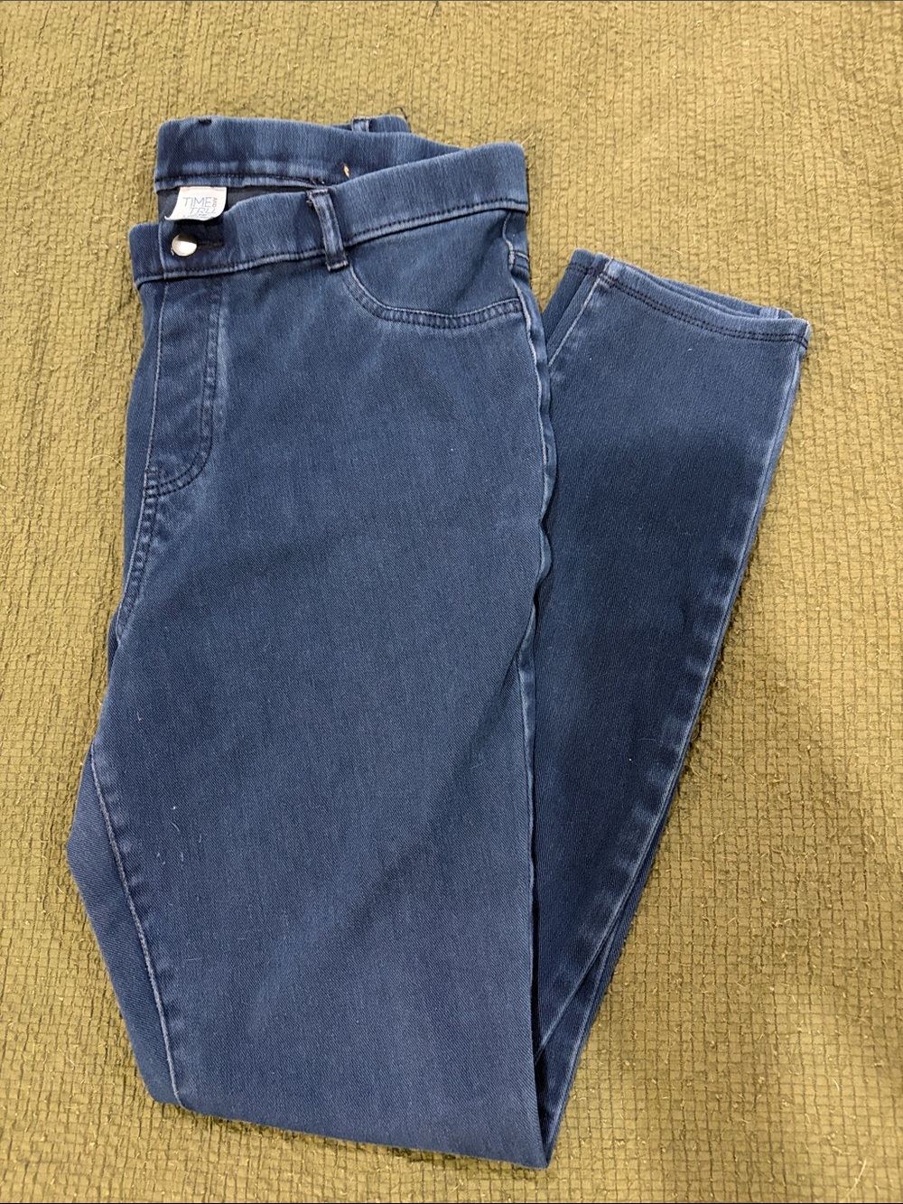 Time and Tru Women's Skinny Jeans in Dark Blue